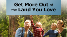 My Land Plan guides you to get more out of the land you love