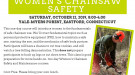 Introduction to Women's Chainsaw Safety